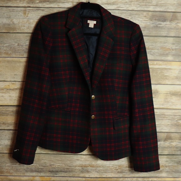 J. Crew Jackets & Blazers - J. Crew Plaid Wool Blazer NWT Size 12 J. Crew Jackets & Blazers - J. Crew Plaid Wool Blazer NWT Size 12